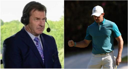 Sir Nick Faldo explains Rory McIlroy shot reveal: &quot;That was my first c*** up|&quot;