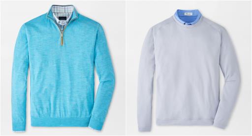 The BEST golf sweaters by Peter Millar as seen on the PGA Tour!