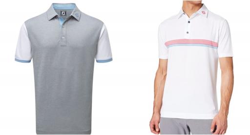 These FootJoy golf shirts make you look GREAT on the golf course...