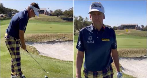 Greenkeepers nightmare or players nightmare?! Ian Poulter isn't sure