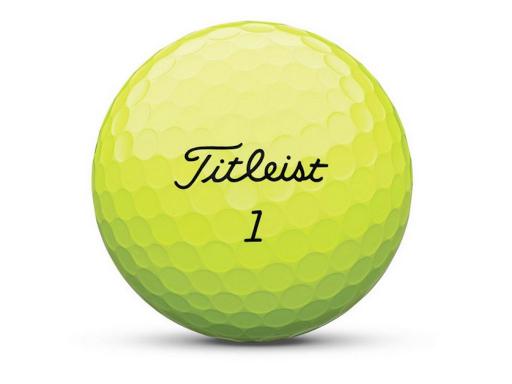 Titleist manager confirms yellow Pro V1 and Pro V1x balls for 2019