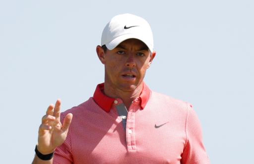 Rory McIlroy HITS A BALL BOY and the ball goes IN THE HOLE at The Open!
