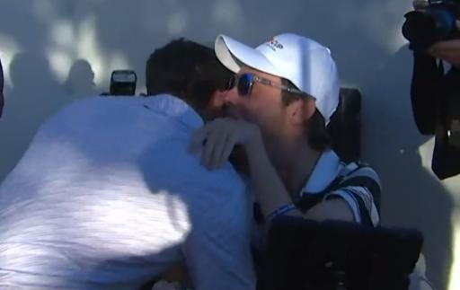 Rory McIlroy goes straight to good luck charm Kyler as he returns to World No.1