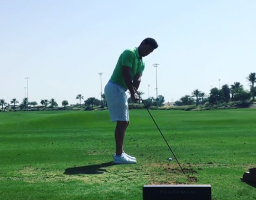 Watch: McIlroy working on swing changes