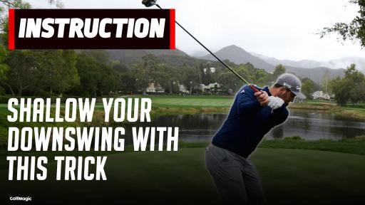 How THIS TEE Can Stop You Slicing The Golf Ball | Shallowing your downswing