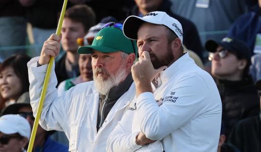 Shane Lowry SWEARS at his caddie during third round of The Masters