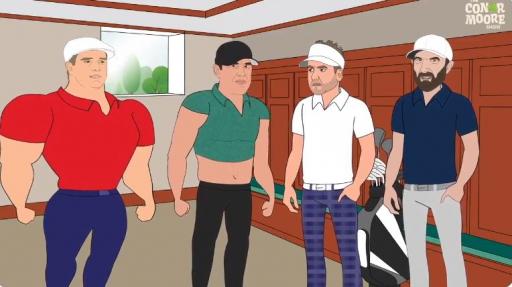 Conor Sketches drops new animated video at The Players featuring PGA Tour stars
