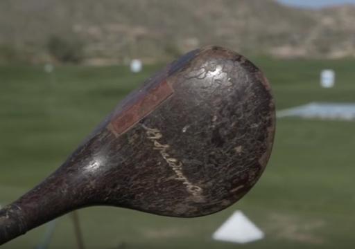 how far can a tour pro hit old golf clubs