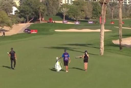 Henrik Stenson ends first round with EPIC par save after SHANKING an iron