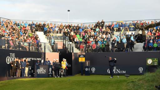 The Open: Round two tee of times