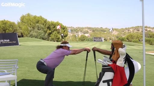 We bet you can&#039;t stretch like Miguel Angel Jimenez!