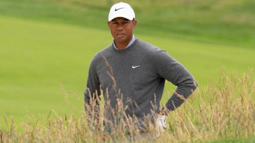Tiger Woods looks completely out of sorts on day one of The Open