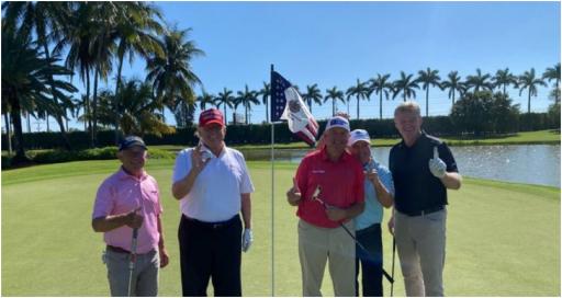 Donald Trump claims he made a hole-in-one but can Ernie Els verify?!