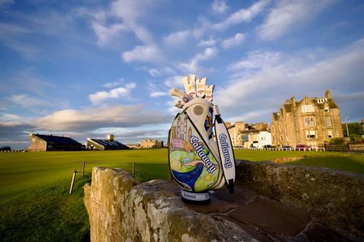Callaway launch commemorative staff bag for 150th Open Championship