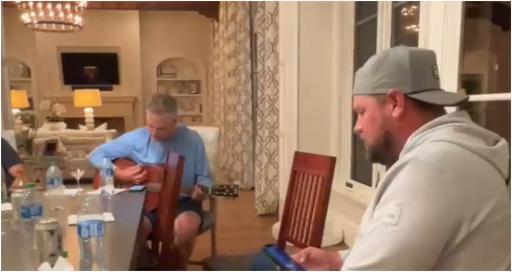 WATCH: PGA Tour pro and caddie smash cover of classic country song