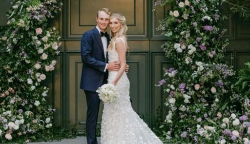 PGA Tour star Will Zalatoris gets married to &quot;best friend&quot; Caitlin Sellers