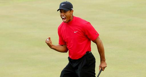 Tiger Woods storming up leaderboard in final round of BMW Championship