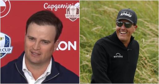Zach Johnson refuses to rule out Ryder Cup role for Phil Mickelson