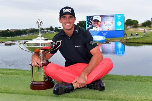 Horschel wins Byron Nelson after play-off with Day