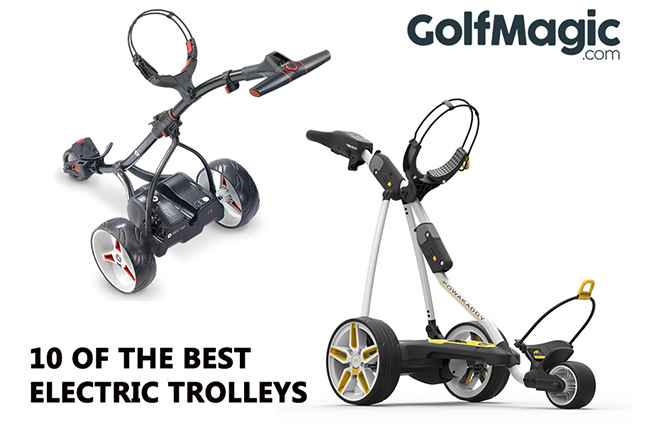 10 best electric golf trolleys 2016