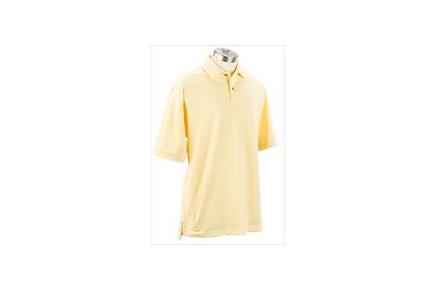 Men's 'New' Classic Solid Pique Shirt - Sahara