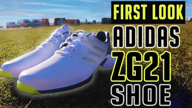 NEW adidas Golf ZG21 shoe as worn by Dustin Johnson | First Look Review