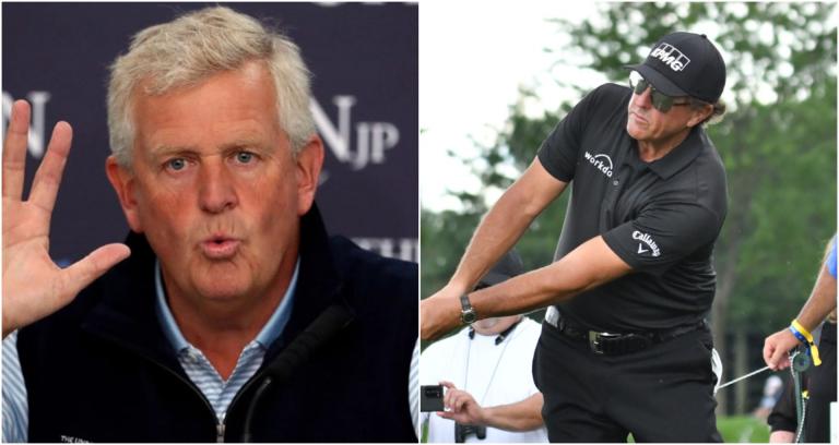 "Let's hope so" Colin Montgomerie wades in on Phil Mickelson drama