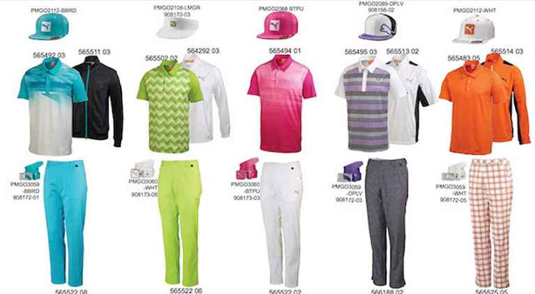 rickie fowler puma golf apparel