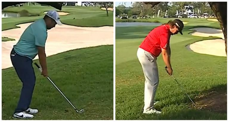 WATCH: Two pros both hit HOSEL ROCKETS on same hole at Joburg Open