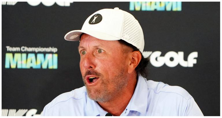 "Who cares?" Phil Mickelson "at peace" with uncertain Ryder Cup, PGA Tour future