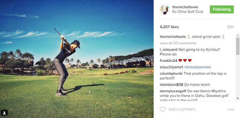 10 golfers to follow on Instagram