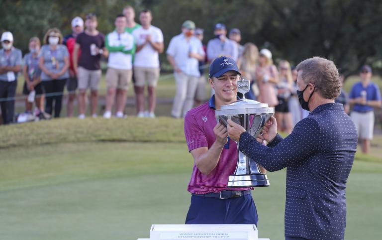 Carlos Ortiz: What's in the bag of the Houston Open winner