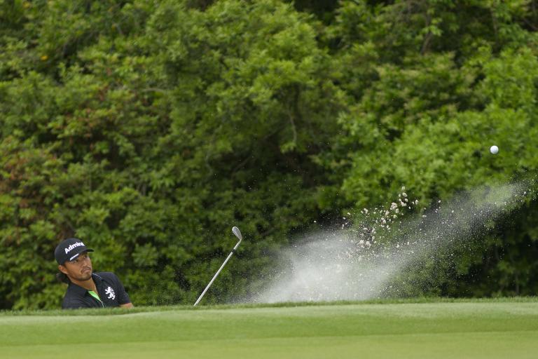 Golf fans react as Satoshi Kodaira holes AMAZING flop shot