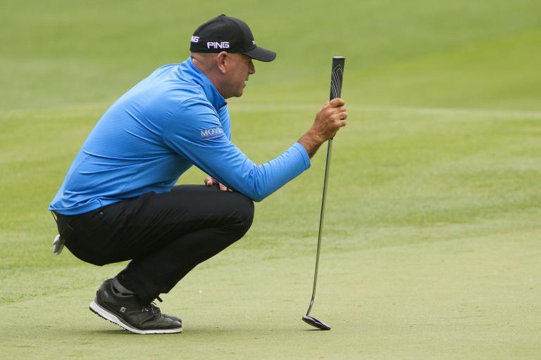 Stewart Cink holds a FIVE-shot lead heading into Sunday at the RBC Heritage
