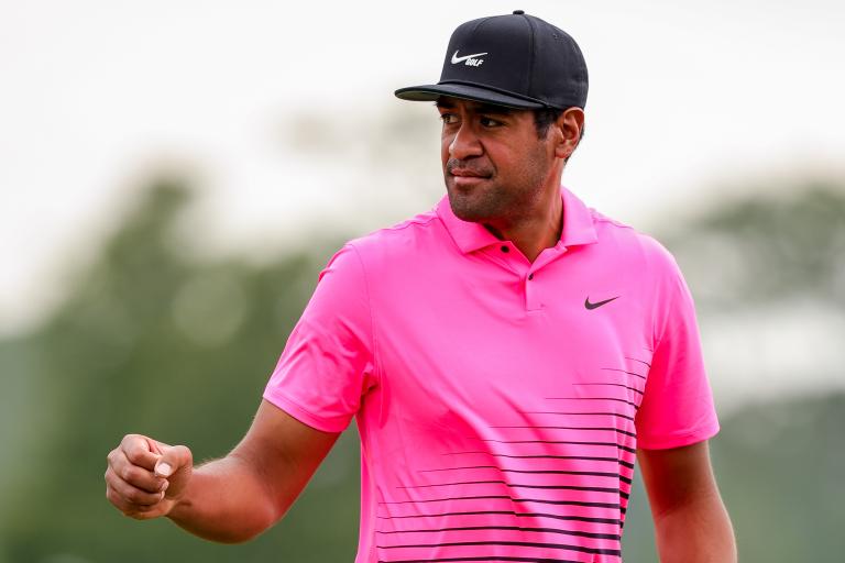 Golf fans BEMUSED by Tony Finau's quote at the US PGA