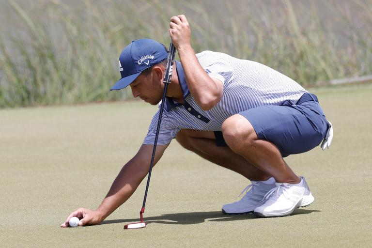 Xander Schauffele switches to ARM-LOCK putting but says it should be BANNED