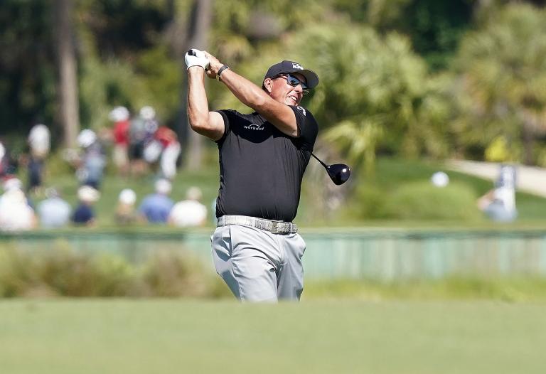 Phil Mickelson LEADS the way during second round at PGA Championship