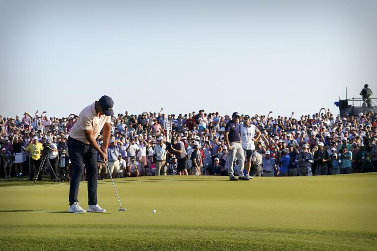 Brooks Koepka FUMING over Phil Mickelson's SEA OF FANS on 18 at US PGA