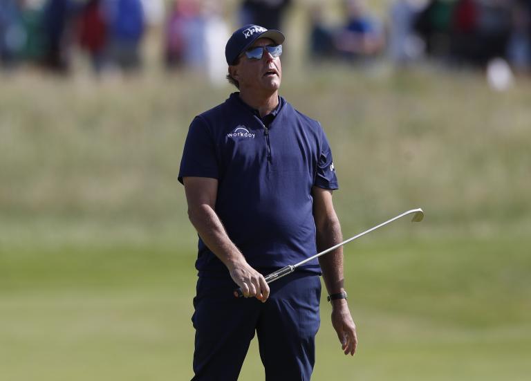 Phil Mickelson makes WORST EVER START to major tournament on day one at The Open