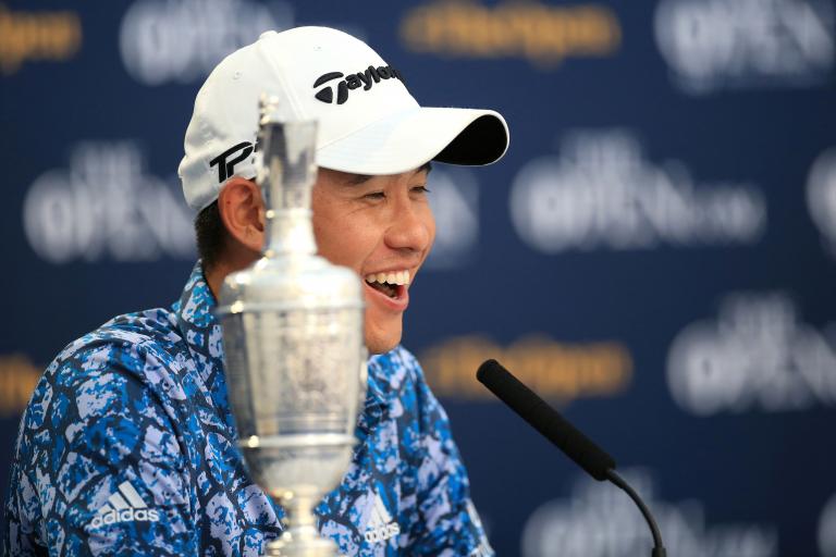 Collin Morikawa experienced "FARTING NOISES" on 18th hole at The Open