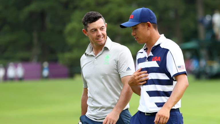 Rory McIlroy says his head is TOO SMALL for a cap at the Olympics!
