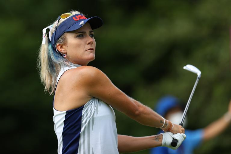 Lexi Thompson's caddie forced out of Olympic R1 due to HEAT EXHAUSTION