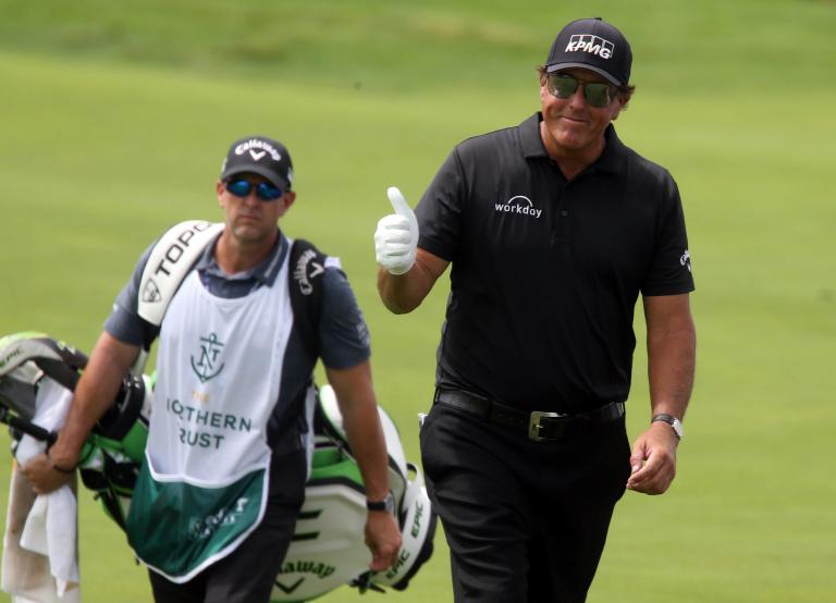 Phil Mickelson had been "skating on thin ice for a very long time"