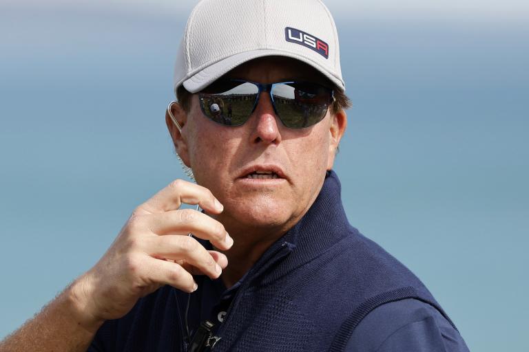 Lehman: Phil Mickelson was gambling (in the woods) during Presidents Cup
