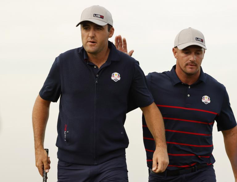 Bryson DeChambeau MOANS about not being conceded a putt at the Ryder Cup!