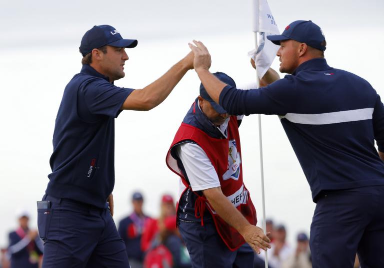 Here's why Bryson DeChambeau was a "PAIN IN THE BUTT" in Ryder Cup GROUP CHAT!