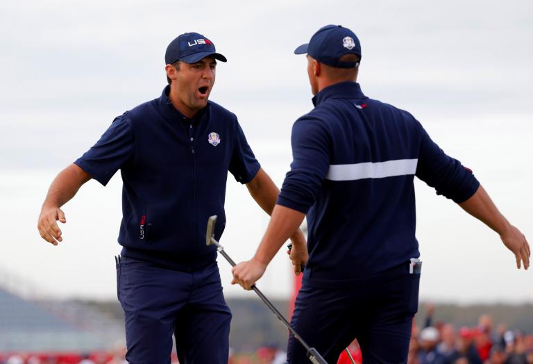 Here's why Bryson DeChambeau was a "PAIN IN THE BUTT" in Ryder Cup GROUP CHAT!