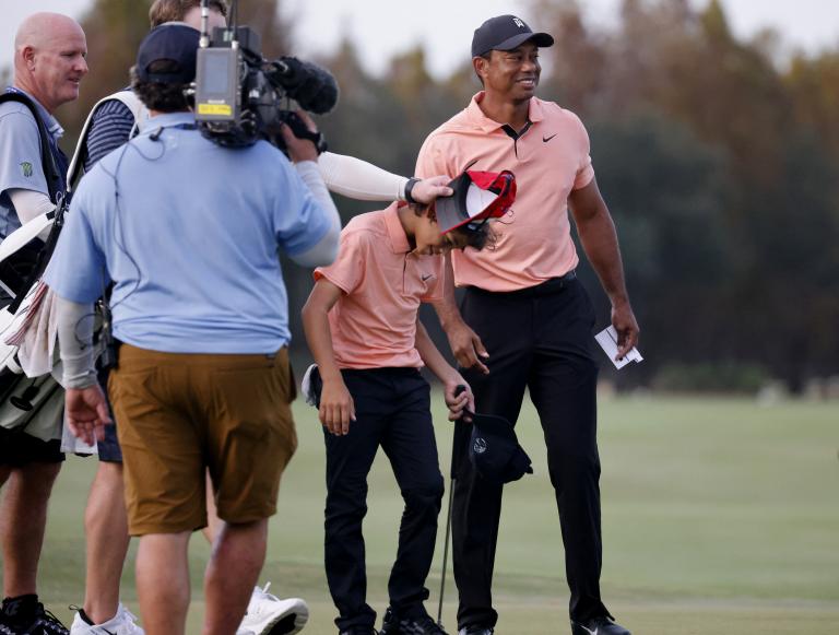 Throwback: The time Tiger Woods almost broke David Feherty's elbow