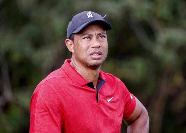 Golf fans react to Tiger Woods and Charlie Woods in SUNDAY RED at PNC