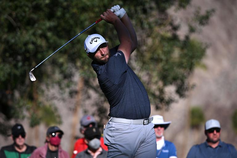 Patrick Cantlay leads at The American Express as Jon Rahm struggles